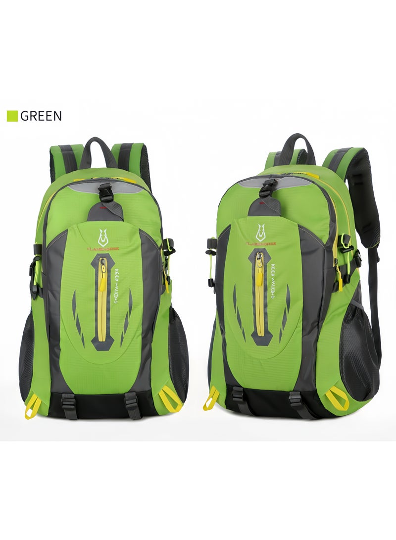 FLAMEHORSE Upgraded Mountaineering Bag Travel Backpack Outdoor Backpack Leisure Sports Bag Waterproof Backpack - Image 2