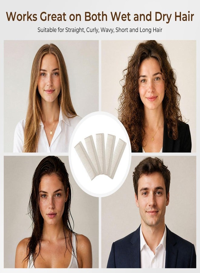 Hipruict 200 Pack Disposable Hair Combs, Individually Wrapped Wheat Straw Pocket Combs for All Hair Types, Bulk Combs for Women Men Daily Use Travel & Gifting - Image 4