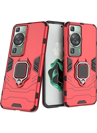 Case for Huawei P60 / Huawei P60 Pro, Hybrid Heavy Duty Protection Defender Kickstand Armor Case Cover, Anti-Fall Drop Protection, Shockproof Case For Huawei P60 / Huawei P60 Pro, Red - pzsku/ZDE6A1EC0B45EE955E9E1Z/45/_/1701590838/12f9aa3e-114c-48fc-9ecc-b58b647df957