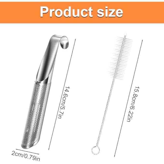 Lonimia Stainless Steel Tea Strainer Tea Infuser For Fine Loose Tea Long Handle Tea Filter For Loose Tea Chamomile Green - Image 2
