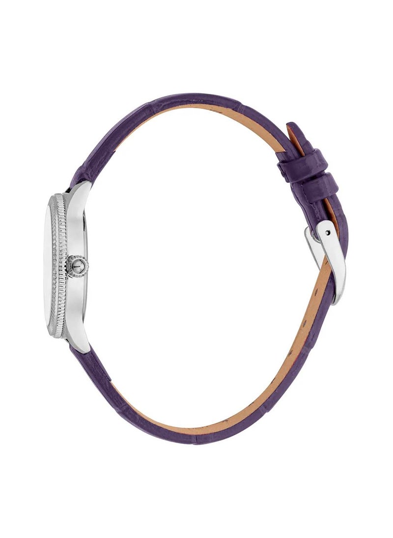 Just Cavalli Women's Round Shape Leather Wrist Watch JC1L315L0015 - 30 Mm  - Image 2