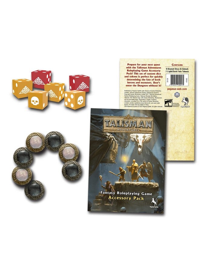 Pegasus Spiele Talisman Adventures RPG Accessory Pack - Game Accessory Pack by Pegasus Spiele - Image 1