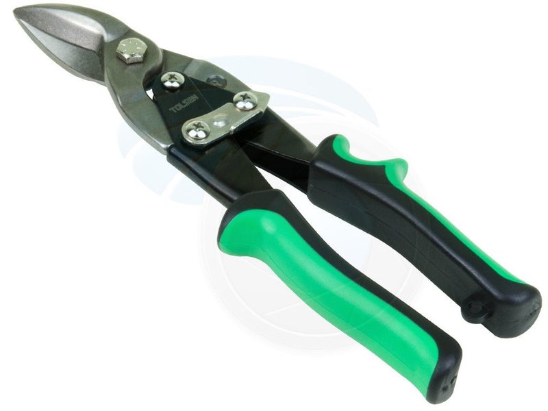Tolsen Aviation Tin Snips Right Cut - Heavy Duty Sheet Metal Cutting Shears 250mm (10") - Image 2