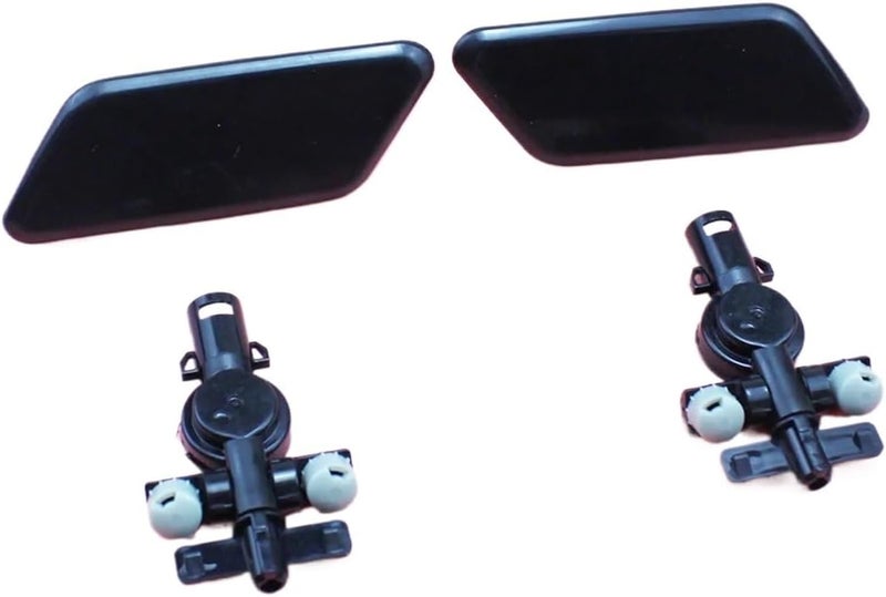 QASULER Headlight Washer Nozzle Cover for Subaru Outback 2010-2012 - Image 1