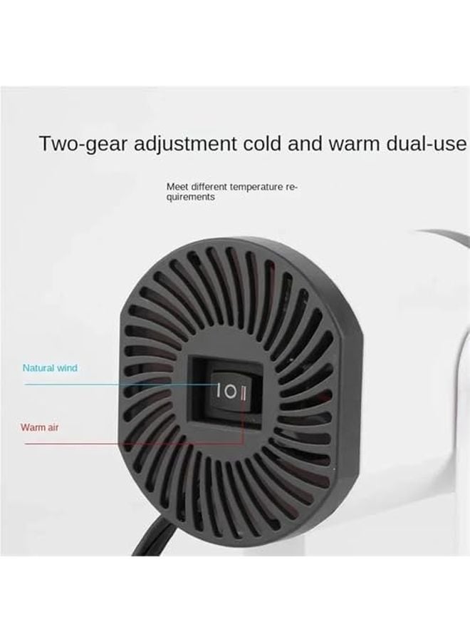White 12V 24V 150W 200W Car Heater Defroster Electric Windshield Defogger Preheater For Winter - Image 4
