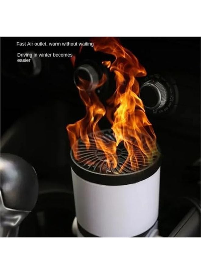 White 12V 24V 150W 200W Car Heater Defroster Electric Windshield Defogger Preheater For Winter - Image 5