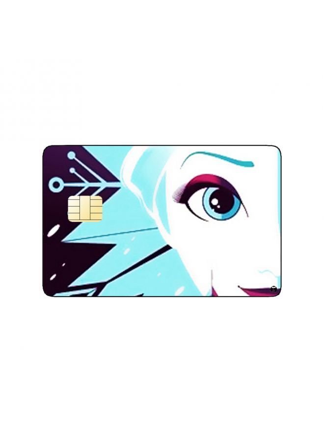 RKN PRINTED BANK CARD STICKER Animation Elsa From Frozen By Disney - Image 2