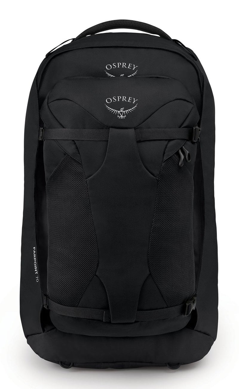 Osprey Farpoint 70L Men's Travel Backpack, Black - Image 3