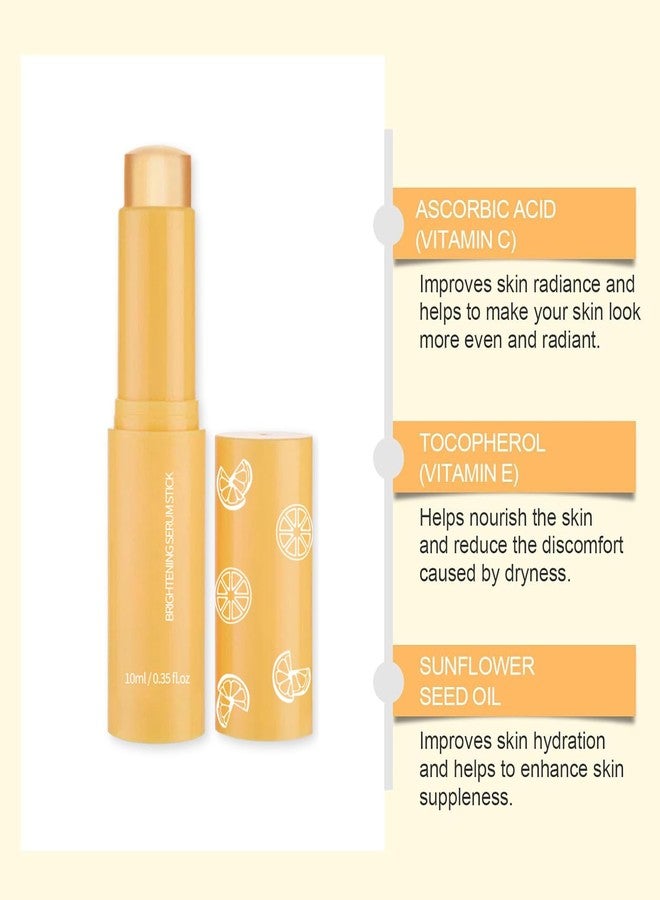 Aseawave 2PCS Hydrating Multi Eye Balm Stick, All-in-One Vitamin C Serum Stick, Firming Eye Balm Stick Neck Cream Make Up Base, Cruelty-Free Under Eye Balm - Image 4
