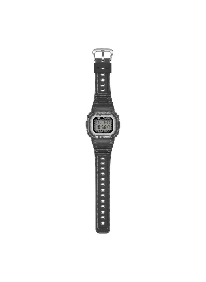 G-SHOCK Digital Men’s Watch DW‑5600RGM‑1JR, 48.9 mm Black Origami Pattern Resin Case & Band, Shock‑Resistant. 200 m WR - Image 3