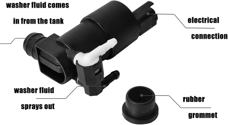 Wivplex Auto Windshield Washer Pump - Image 2