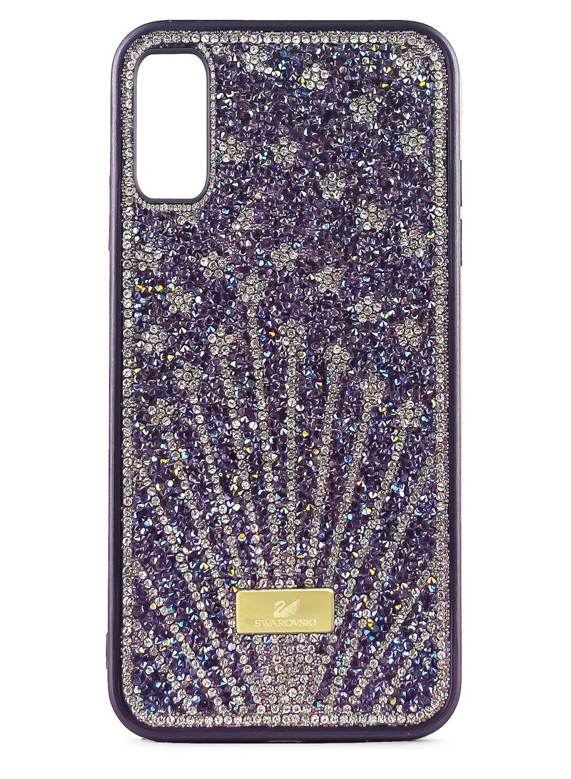 Case For Samsung Galaxy A05S Case Glitter Sparkle Diamond Crystal Bling Case with Bling Ultra Thin Lightweight Full Body Shockproof Anti-Scratch Protective Cover (Purple) 