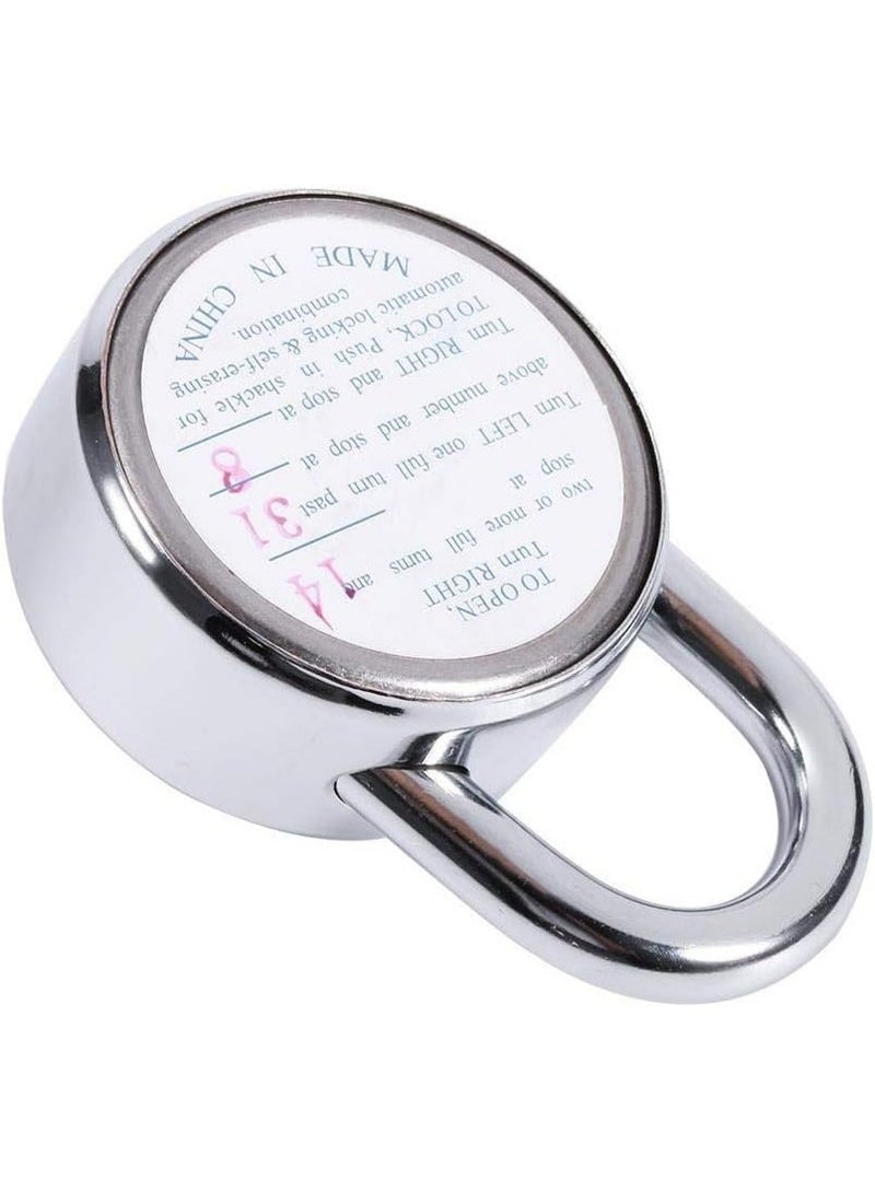 قفل أمان مرمز، أقفال دوارة، قفل خزانة بنظام أرقام قرص دائري، قفل أمان، للخزائن والأمتعة وشنط السفر - Image 2