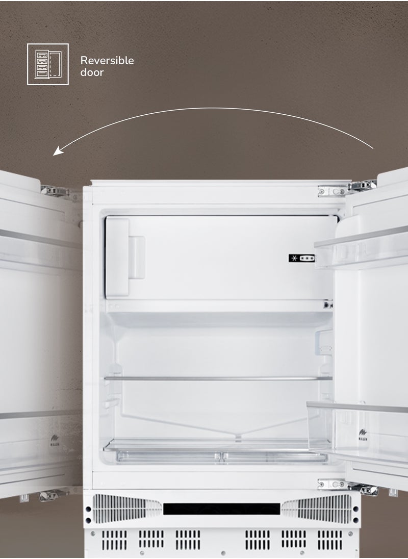MILLEN - MILLEN MBIM 103 ID Built-in Undercounter Fridge-Freezer – Compact, Efficient, and Reliable - Image 1