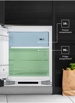 MILLEN MILLEN MBIM 103 ID Built-in Undercounter Fridge-Freezer – Compact, Efficient, and Reliable  - Image 5