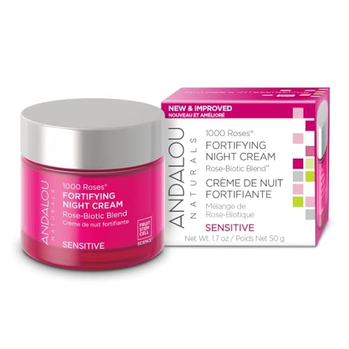 Andalou Naturals 1000 ROSES® Fortifying Night Cream - Image 1