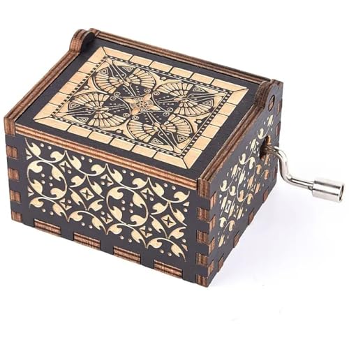 STORE 2508 Store2508 Wooden Vintage Hand Cranked Music Box – You are My Sunshine - Image 5