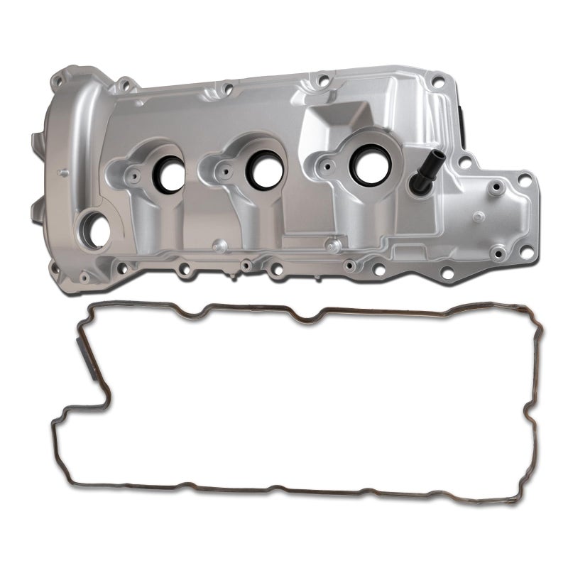 MITZONE Upgrade Aluminum Valve Cover Kit Compatible with Chevrolet Cadillac Buick Saturn Equinox Enclave Traverse Camaro Impala SRX CTS STS Acadia Terrain LaCrosse Outlook 30L 36L V6 20082017