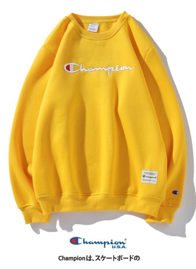 Champion Graphic Printed Sweatshirt Yellow  - Image 1