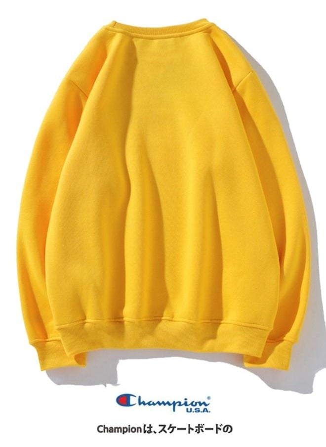 Champion Graphic Printed Sweatshirt Yellow  - Image 2