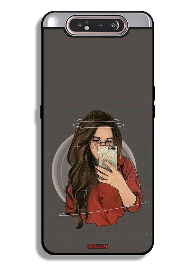 Tolwak Samsung Galaxy A80 Protective Case Cover Making Selfie - Image 1