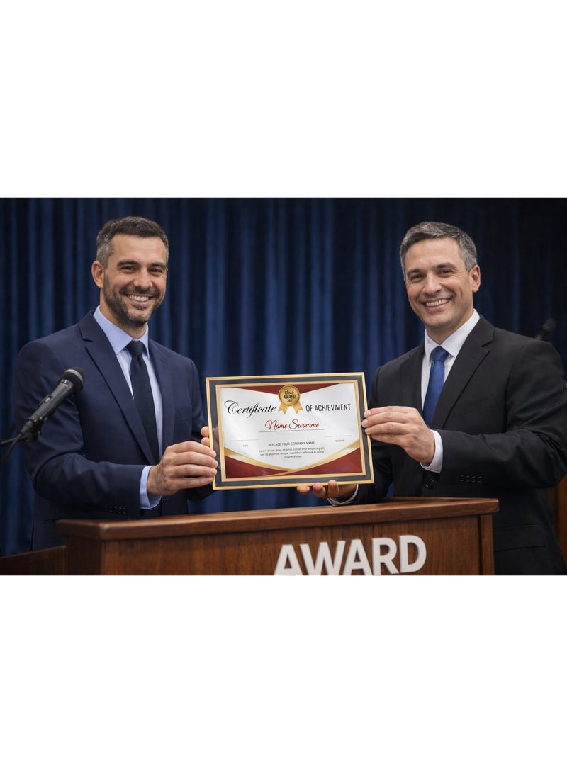 إطارات صور A4 إطار صور زجاجي لإطار صورة الطاولة مصنوع من زجاج عالي الوضوح - Image 2