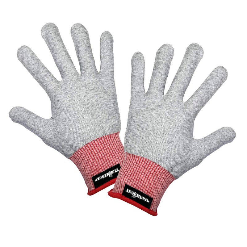 TECKWRAP Grey Professional Vinyl Wrap AntiStatic Application Gloves Vinyl Wrap Gloves for Car Wrapping  Decal Application2 PairsPack