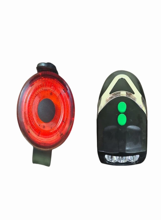 FCCRACING Round Back Light and Front Mouse Light Combo for Bicycle - Image 1