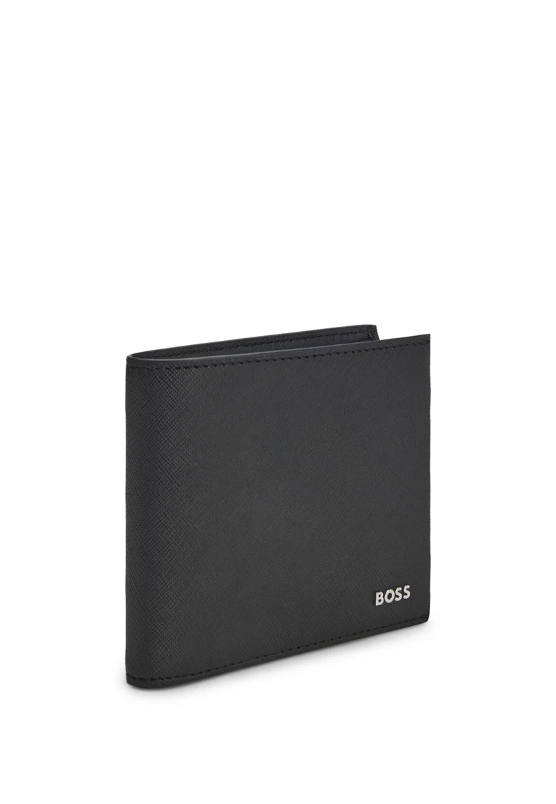 بوس Recycled-leather wallet