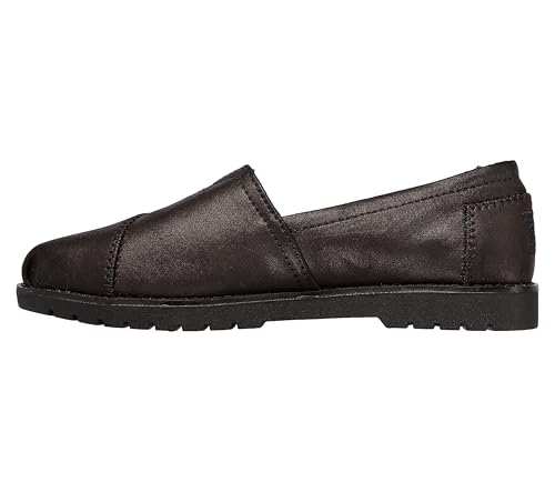 Skechers Women's Bobs Chill Lugs-Urban Spell Loafer, Black/Black, 7 - Image 2