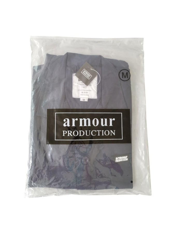 Armour Production Armour Production Labcoat for Multipurpose Use for Laboratory, Medical, and Industrial Use | Long Sleeves Lab Coat for Men & Women | Navy | Size-4XL  - Image 1