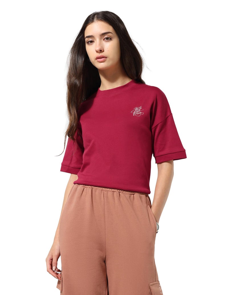U.S. Polo Assn. HIGH Neck Boxy Crop TEE - Image 1