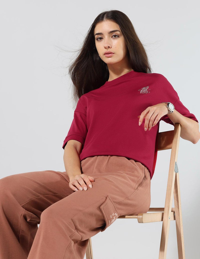 U.S. Polo Assn. HIGH Neck Boxy Crop TEE - Image 2