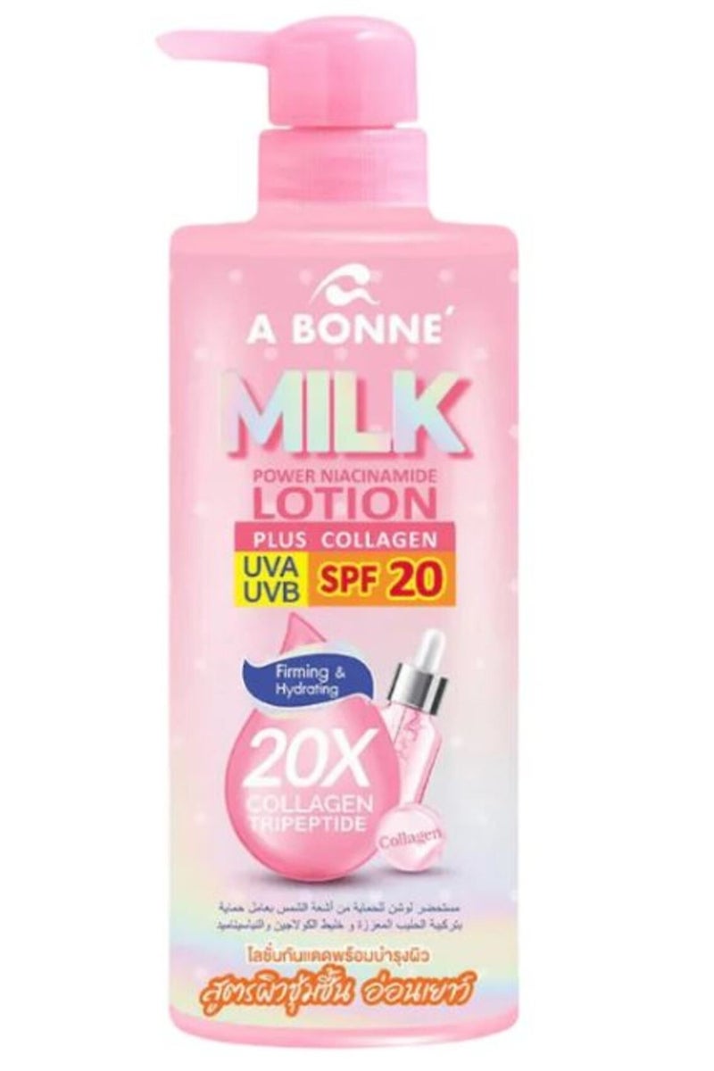 A BONNE Milk Power Niacinamide Lotion Spf 20 500 ML - Image 1