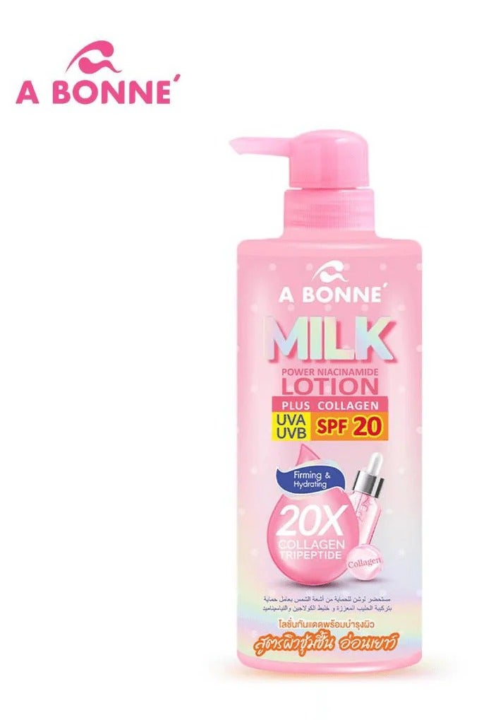 A BONNE Milk Power Niacinamide Lotion Spf 20 500 ML - Image 2