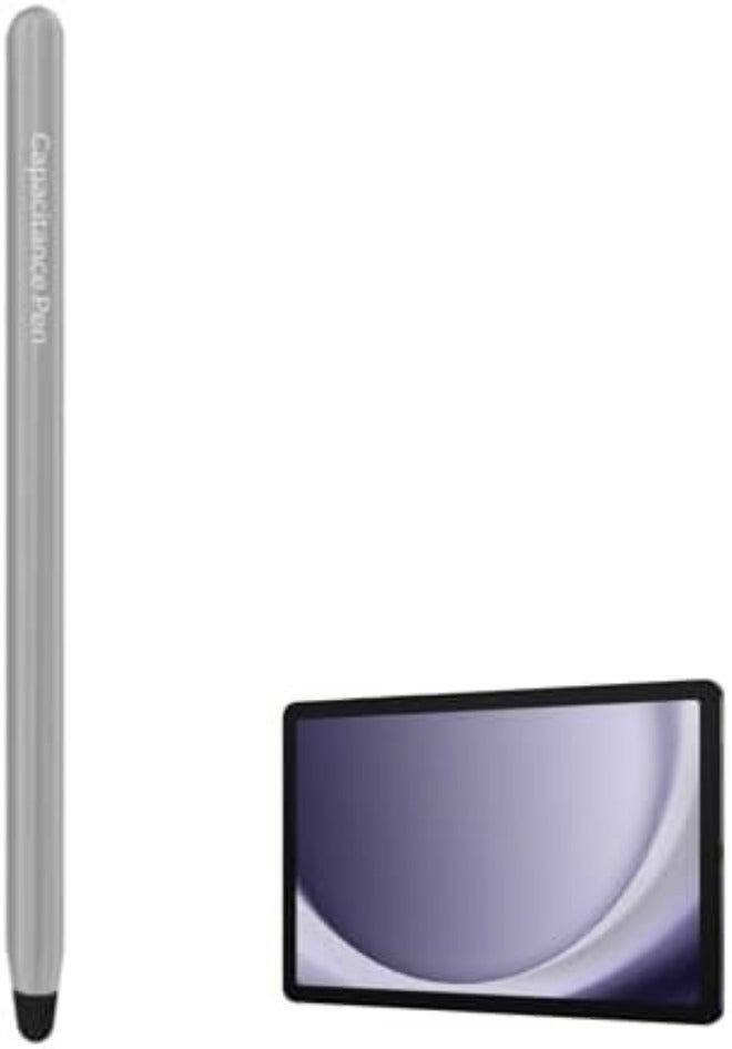 thexxa قلم ستايلس (بدون شحن) لـ سامسونج جالاكسي تاب A9/A9Plus/A8/A8plus/A7/A7lite/آيباد/مايكروسوفت سيرفس/لينوفو/AMZ فاير HD/تابلت الأطفال/ديل/HP جميع الأجهزة التي تعمل باللمس قلم عالمي (رمادي) ألوان عصرية - Image 1