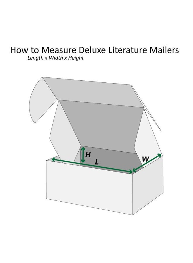 Boxes Fast BFMFL964K Deluxe Literary Cardboard Mailers, 9 x 6 1/4 x 4 Inches, Cardboard Die Cut Shipping Box, Medium Brown Kraft Mailing Box (Pack of 50) - Image 2