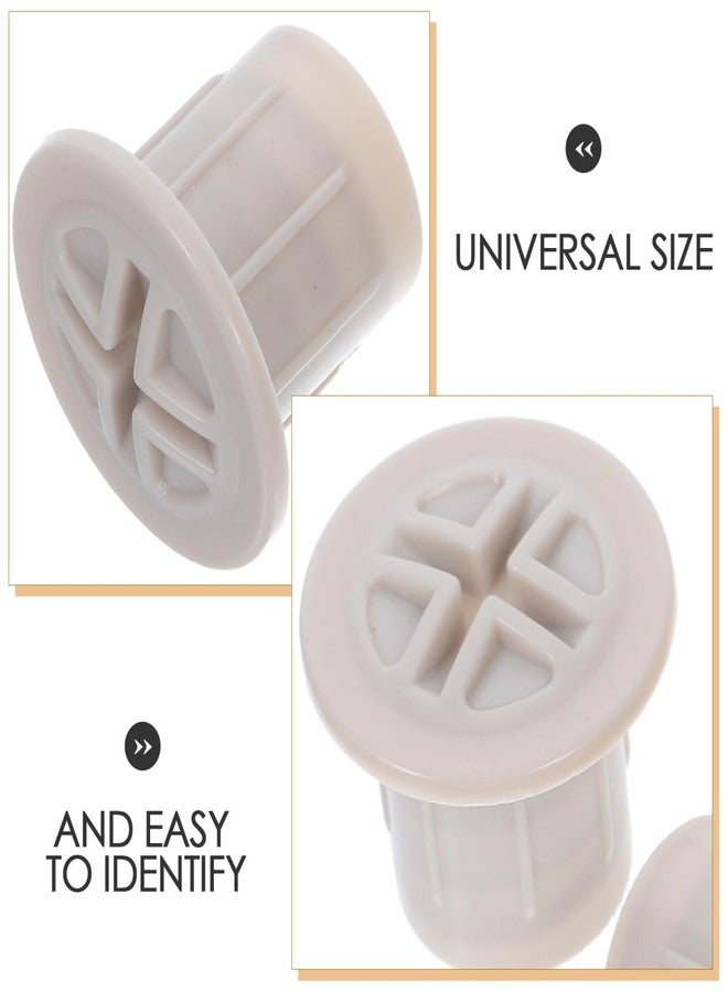 JOINPAYA Kids Slide Screw Cap 4Pcs Plastic Replacement Covers for Toddler Slide Repair Play Equipment Accessories Universal Fit Children S Screw Replacement - Image 4