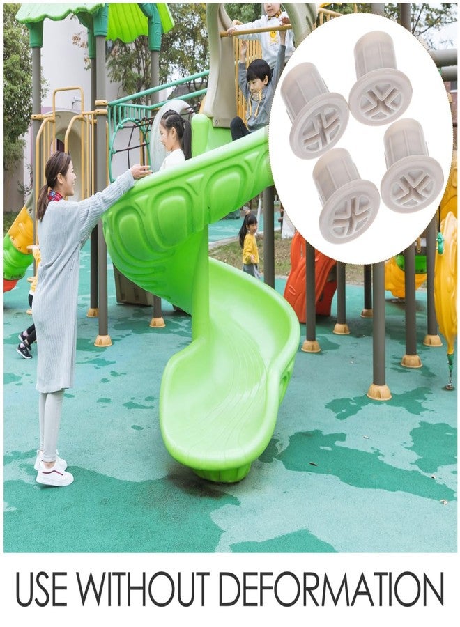 JOINPAYA Kids Slide Screw Cap 4Pcs Plastic Replacement Covers for Toddler Slide Repair Play Equipment Accessories Universal Fit Children S Screw Replacement - Image 2