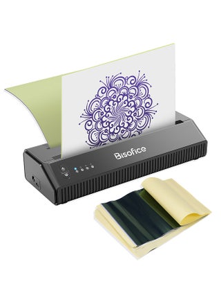 Tattoo Stencil Printer Machine with 10 Transfer Paper Thermal Printing Tattoo Pattern Copier 216mm/210mm Paper Size Smart APP Control Ideal for Artists Amateurs - pzsku/ZDE6B9687B7C2469AE78FZ/45/_/1702890506/694f675e-702d-40bf-99b0-64d3a26d86c4