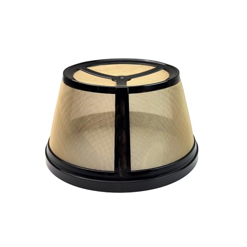 TRONMEI 8-12 Cup Reusable Coffee Filter - BPA Free, Eco-Friendly, Compatible with Mr. Coffee, Black+Decker & Most Standard 8-12 Cup Drip Coffee Makers (1-Pack) - Image 3