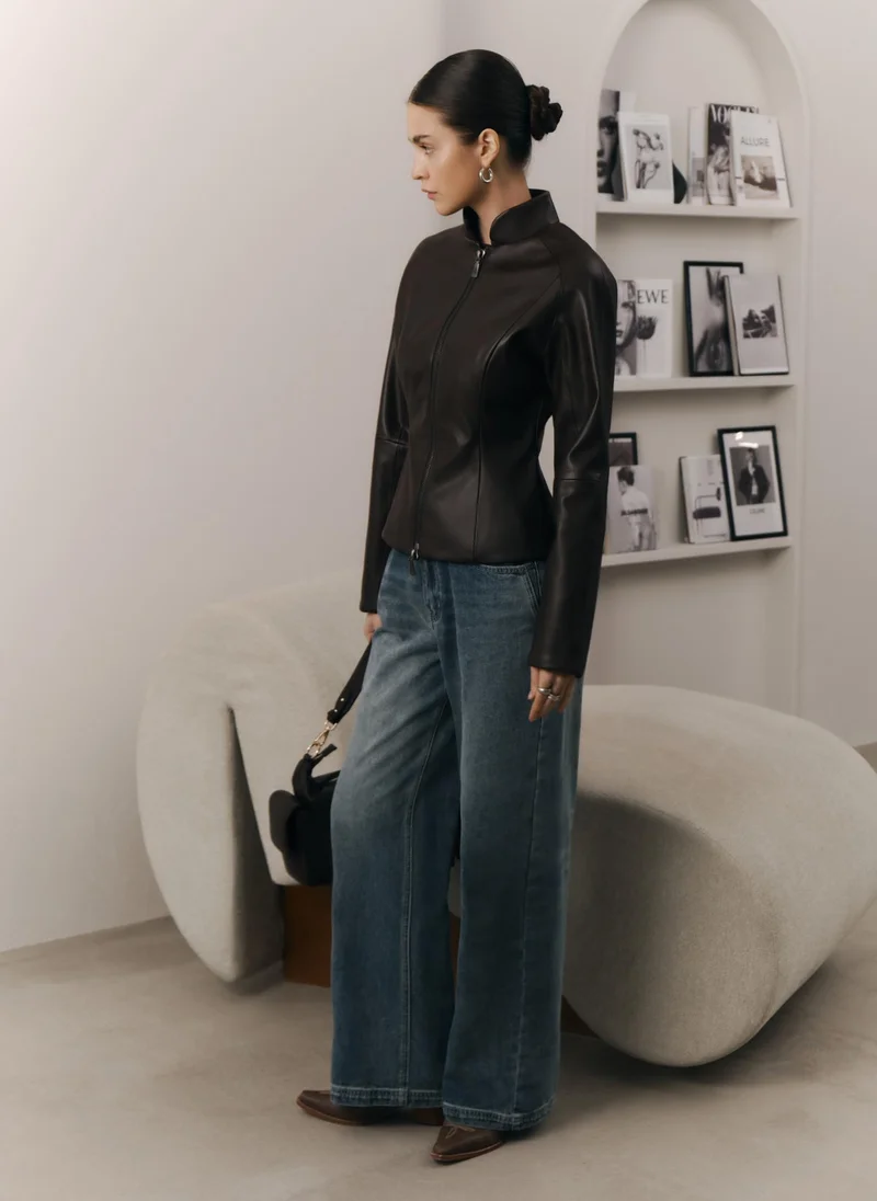 Lichi  Loose light-wash denim jeans for Women | Best Price UAE