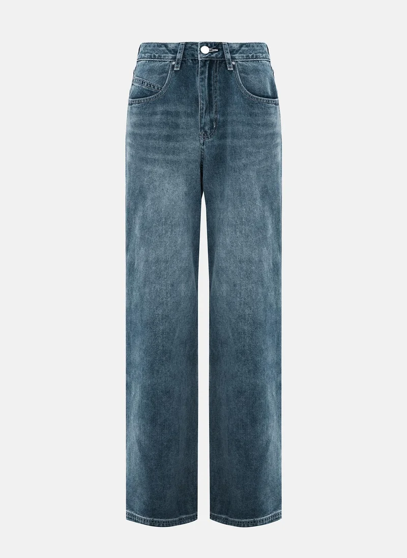 Lichi  Loose light-wash denim jeans for Women | Best Price UAE