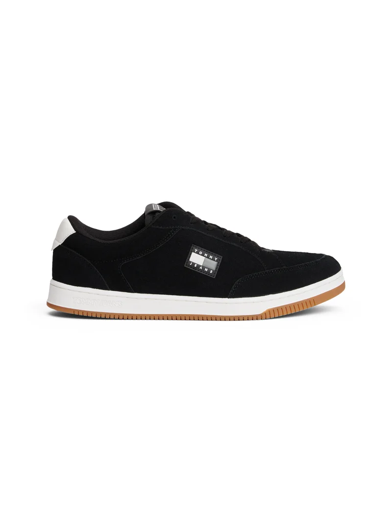 TOMMY JEANS Leather Sneakers