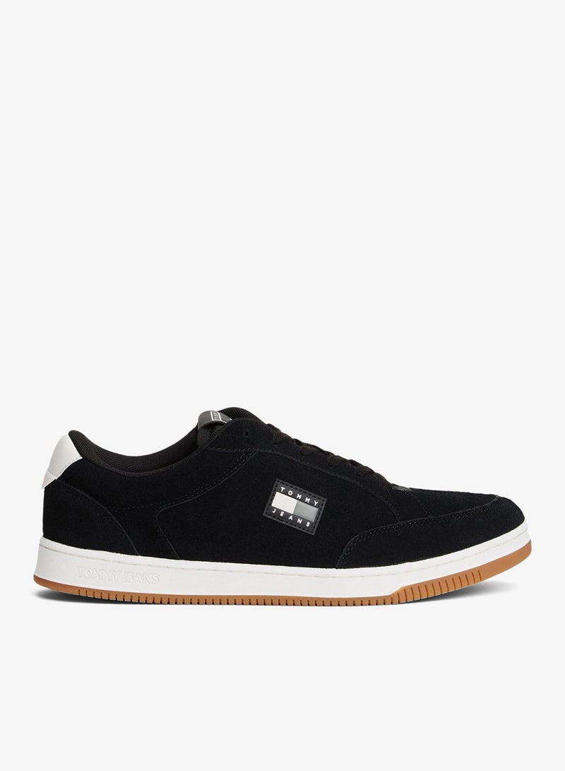 TOMMY JEANS Leather Sneakers - Image 1