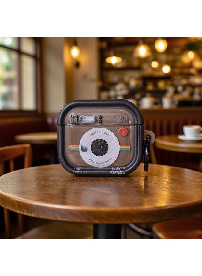 Retro 3D Cartoon Airpods Pro2 Case With Loop Buckle Cute Cover For Teens Gift - Image 3