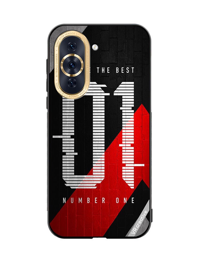VR CREATIVE Protective Case Cover For Huawei Nova 10 Number One Design Multicolour - Image 1
