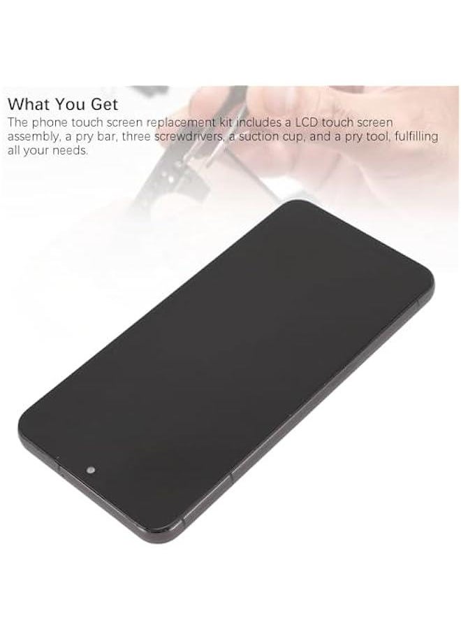 Generic - for Galaxy S22 Ultra Screen Replacement, TFT LCD Display Digitizer Full Assembly with Frame, Phone Screen Replacement Set with Repair Tools - Image 1