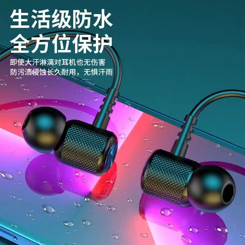 Popular Hanging Neck Bluetooth Headset Wireless Sports Ultra-Long Standby Heavy Bass Bluetooth Earbuds Factory Ready Stock - Image 4