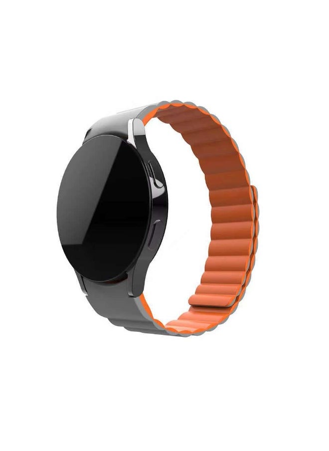 NIBEMINENT - Samsung Galaxy Watch 4/5 Silicone Magnetic Strap - Image 1